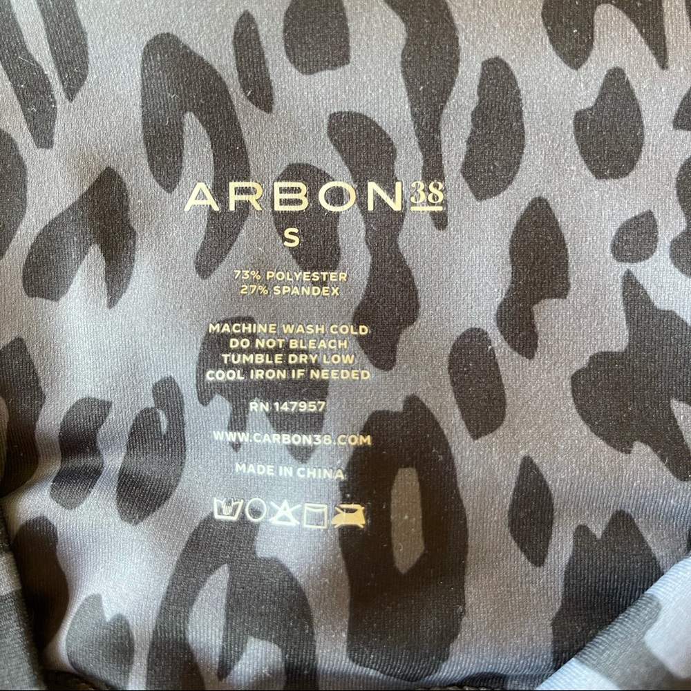 CARBON38
LEOPARD HIGH RISE FULL-LENGTH LEGGING - Picture 8 of 8